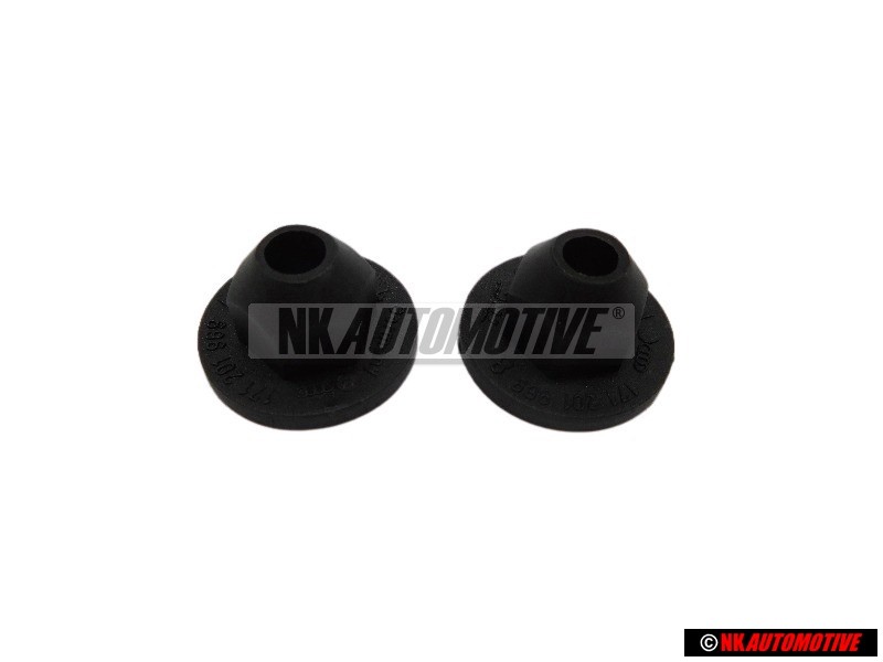2x VW Originale Dado Flangiato Esagonale - 171201969