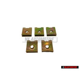 5x VW Originale Dado A Scatto - N 0154581