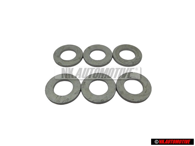 6x VW Originale Rondella Di Spessore - N 01152527