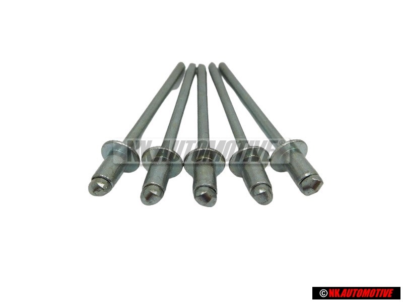 5x VW Originale Ribattino Cieco - N 0161943