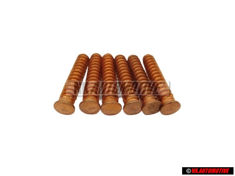 6x VW Originale perno a saldare - N 90231601