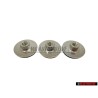 3x VW Originale Dado Esagonale Con Rondella Di Gomma - N 90574801