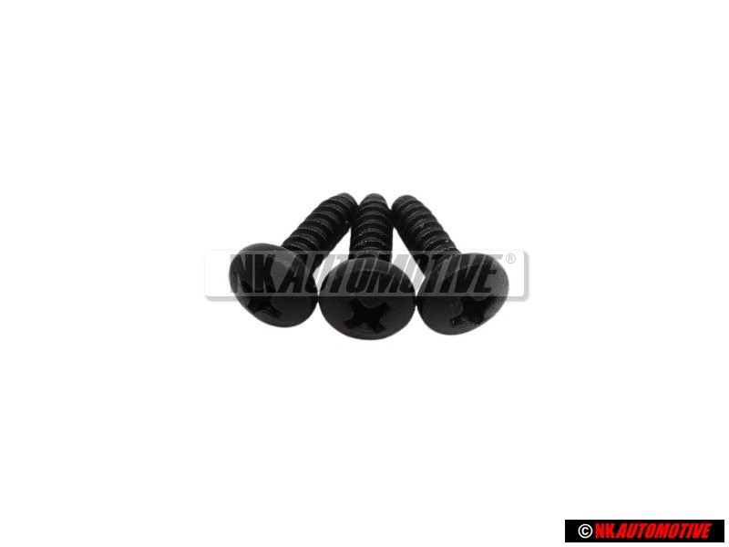 3x VW Originale Vite Lenticolare Lamiera - N 01396921