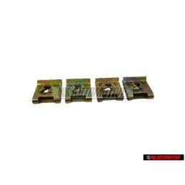 4x VW Originale Dado A Scatto - N 0154531