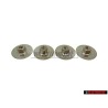 4x VW Originale Dado Esagonale Con Rondella Di Gomma - N 90574801
