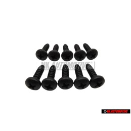 10x VW Originale Vite Lenticolare Lamiera - N 01396921