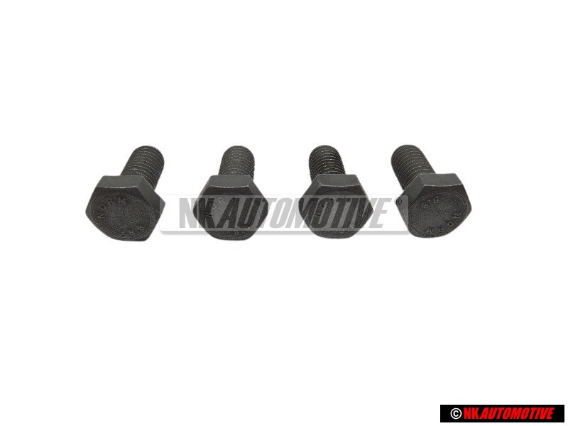 4x VW Originale Vite A Testa Esagonale - N 01023929
