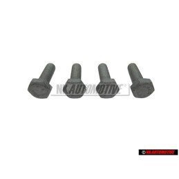 4x VW Originale Vite A Testa Esagonale - N 01021710