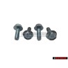 4x VW Originale Vite Testa Esag. Con Collare, Autobloccante - N 0143441
