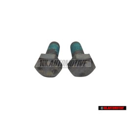 2x VW Originale Vite A Testa Esagonale, Autobloccante - N 01024041