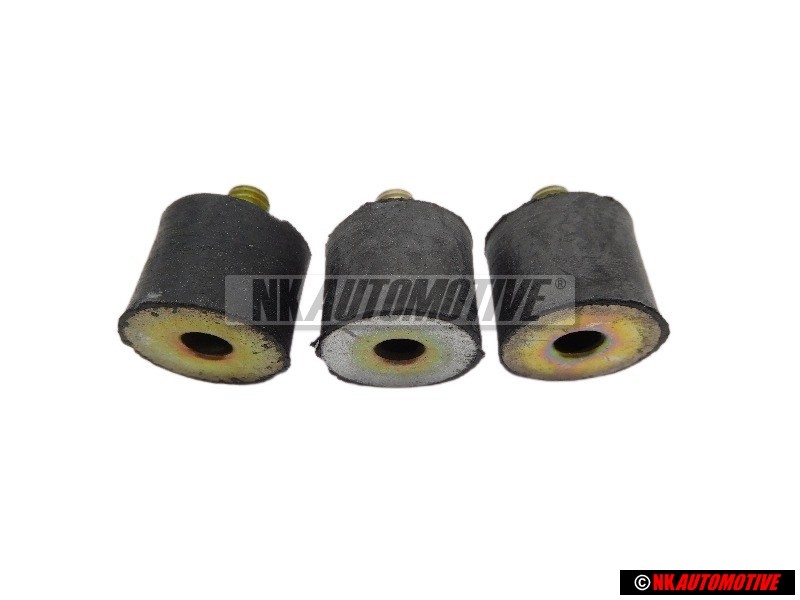 3x VW Originale Elem. In Gomma Insonorrizzante - 535837417