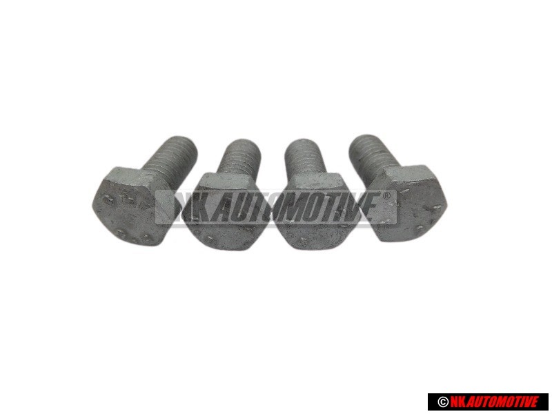 4x VW Originale Vite A Testa Esagonale - N 01021527