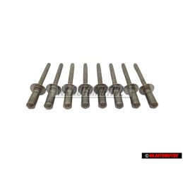 8x VW Originale Ribattino Cieco - N 90478601