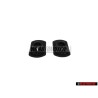 2x VW Originale Bottone Automatico Nero Satinato - 535853733 01C