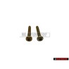 2x VW Originale Vite Lenticolare Lamiera - N 0139401