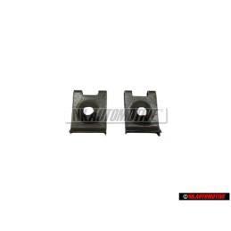 2x VW Originale Dado A Scatto - N 0154621