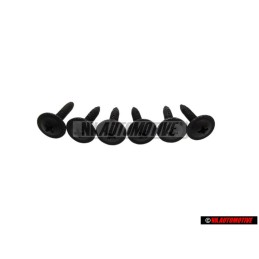 6x VW Originale Vite Testa Lent. 