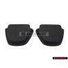 2x VW Originale Cappuccio Di Copertura Nero Satinato - 165857719 01C