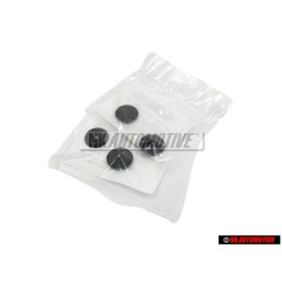 2x VW Originale Tasto Soul (Nero) - 443857847B 4PK