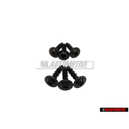 6x VW Originale Vite Intagliata In Plastica - 433862195