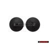 2x VW Originale Bottone Automatico Nero Satinato - N 9006850101C