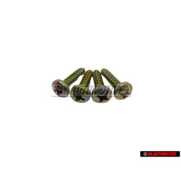 4x VW Originale Vite Lenticolare Lamiera - N 0139622