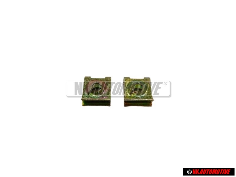 2x VW Originale dado a scatto - N 0154421