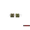 2x VW Originale dado a scatto - N 0154421