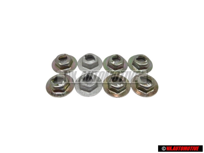 8x VW Originale Dado Autofilettante - N 0386011