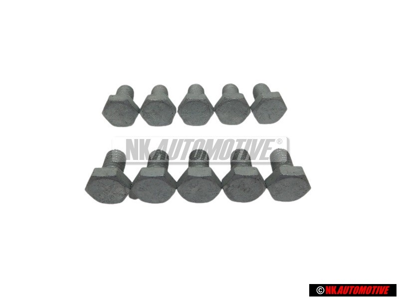 10x VW Originale Vite A Testa Esagonale - N 90529301