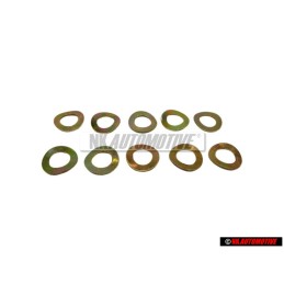 10x VW Originale Rondella Elastica - N 0122265