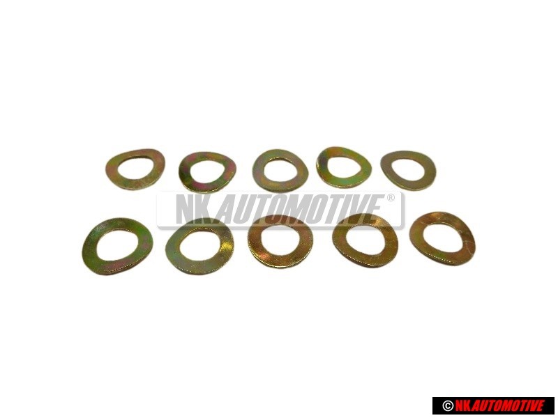 10x VW Originale Rondella Elastica - N 0122265