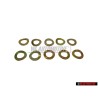 10x VW Originale Rondella Elastica - N 0122265