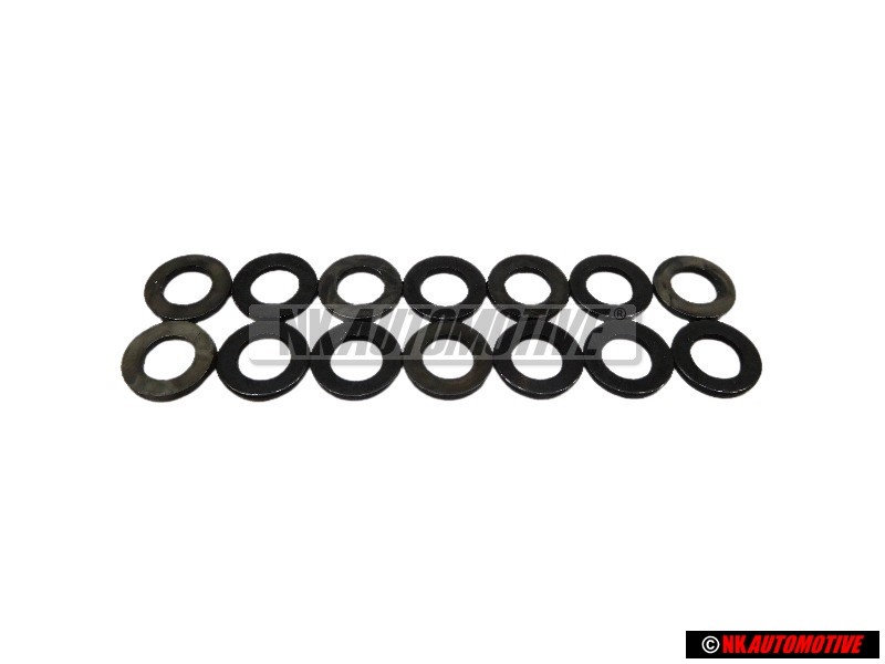 14x VW Originale Rondella Di Spessore - N 01152321
