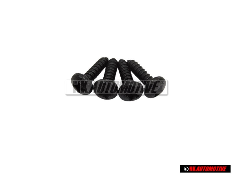 4x VW Originale Vite Lenticolare Lamiera - N 01395819