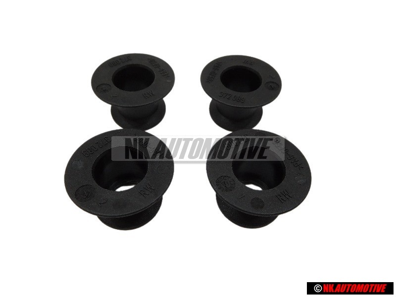 4x VW Originale Cuscinetto Nero Satinato - 191881299 01C