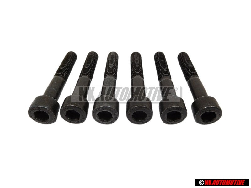 6x VW Originale Vite Cilindrica Con Testa Esagonale Interna - N 0147513