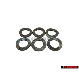 6x VW Originale Rondella Grover - N 0120387
