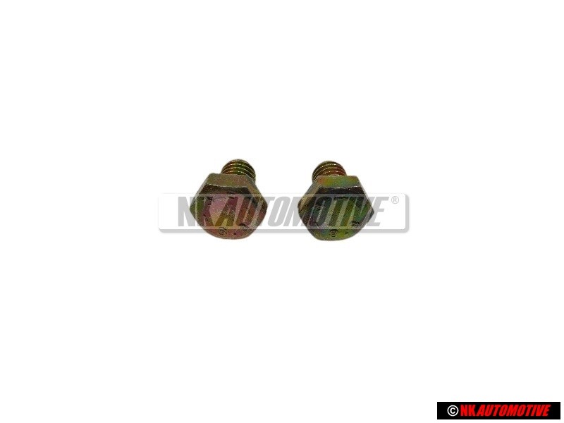 2x VW Originale Vite A Testa Esagonale - N 0102085