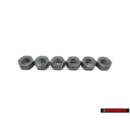 6x VW Originale Dado Esagonale - N 01100636