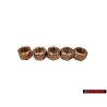5x VW Originale Dado Esagonale, Autobloccante - N 90085001