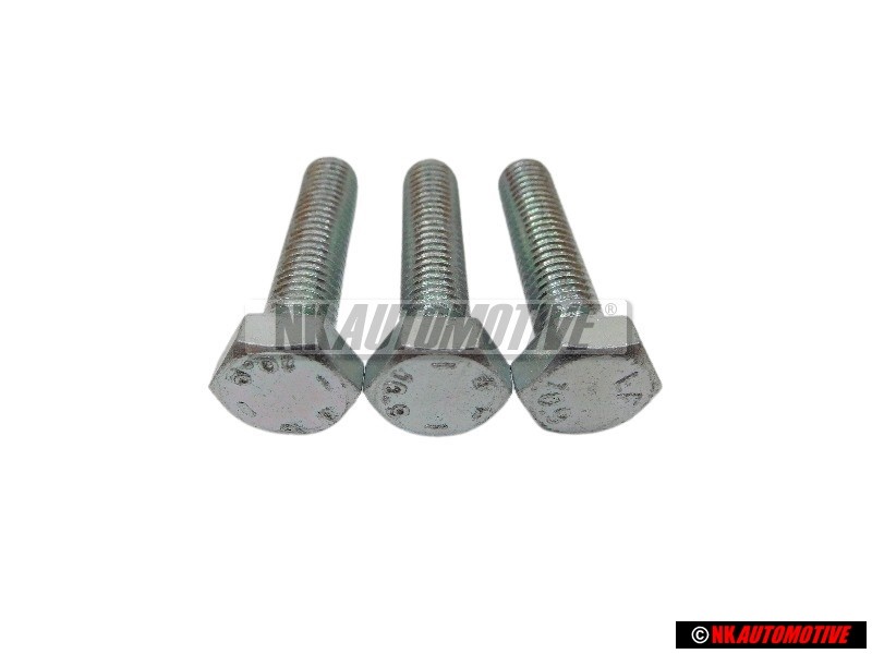 3x VW Originale Vite A Testa Esagonale - N 0102478