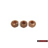 3x VW Originale Dado Esagonale, Autobloccante - N 0221464