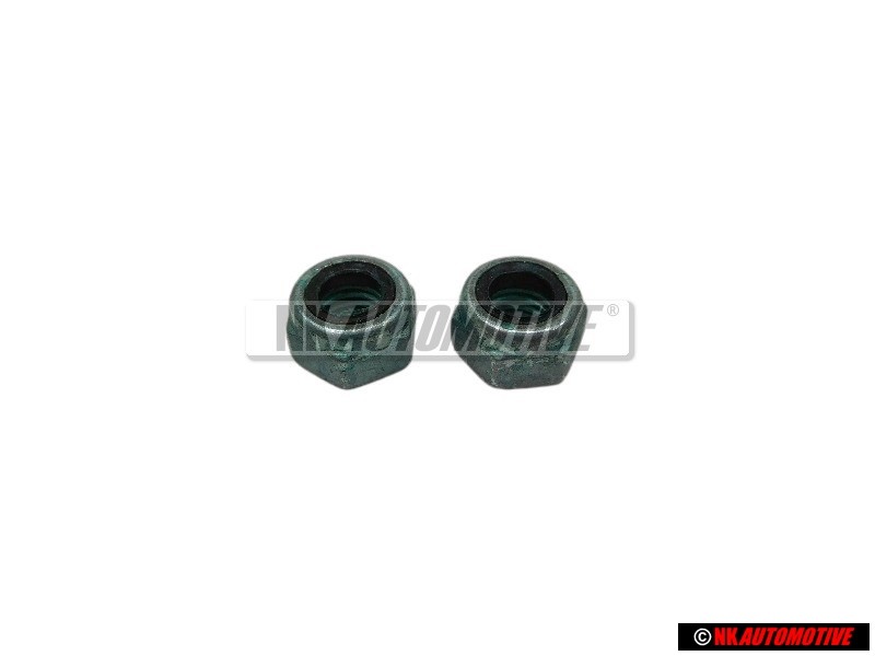 2x VW Originale Dado Esagonale, Autobloccante - N 01118312