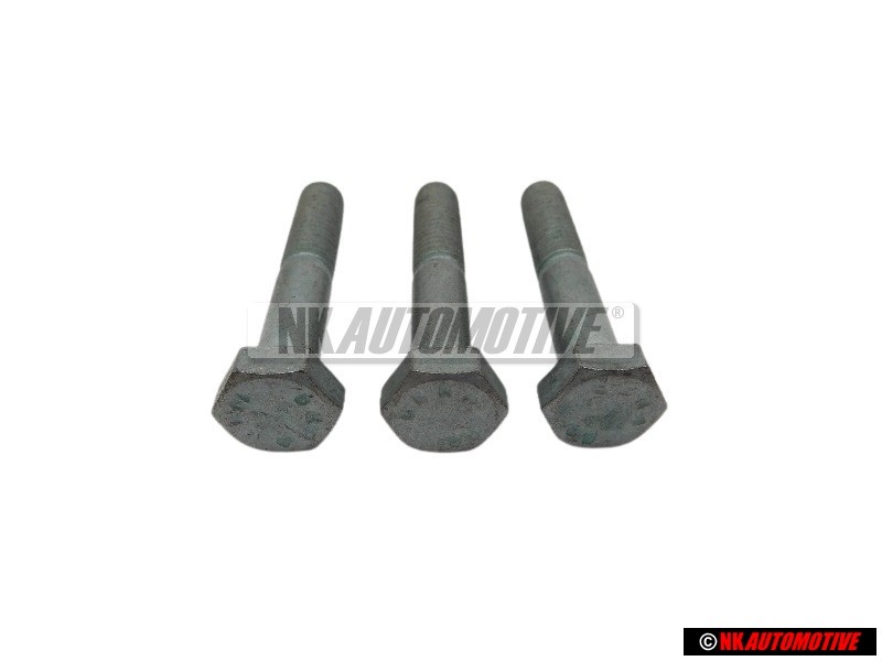 3x VW Originale Vite A Testa Esagonale - N 01034510