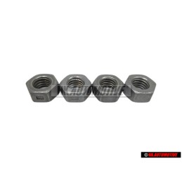 4x VW Originale Dado Esagonale, Autobloccante - N 90074401