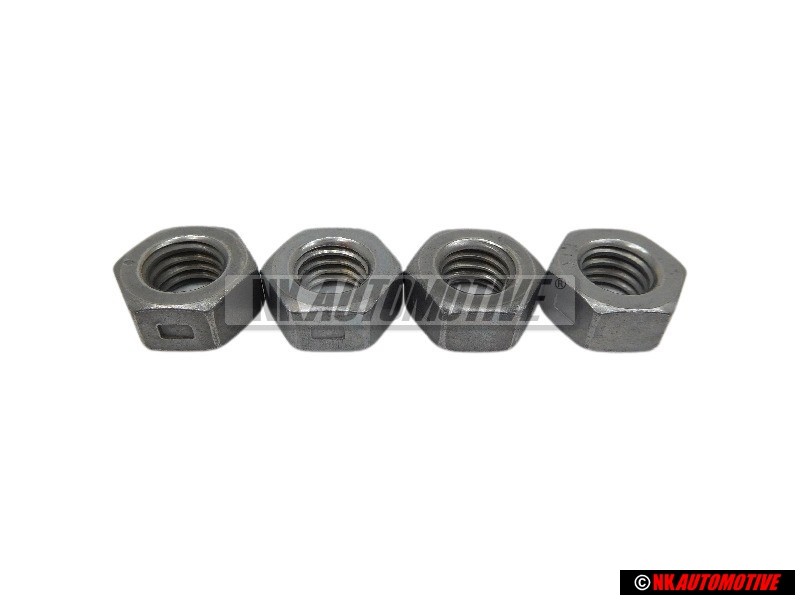 4x VW Originale Dado Esagonale, Autobloccante - N 90074401