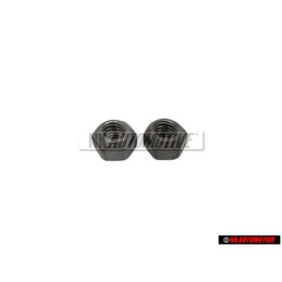 2x VW Originale Dado Esagonale, Autobloccante - N 02214811