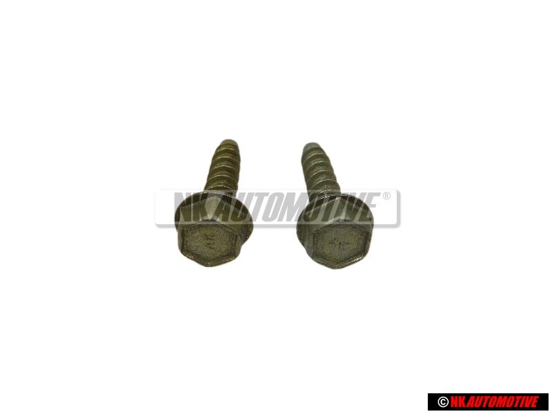 2x VW Originale Vite Esag. A Collare P.Lamiera - N 90213201