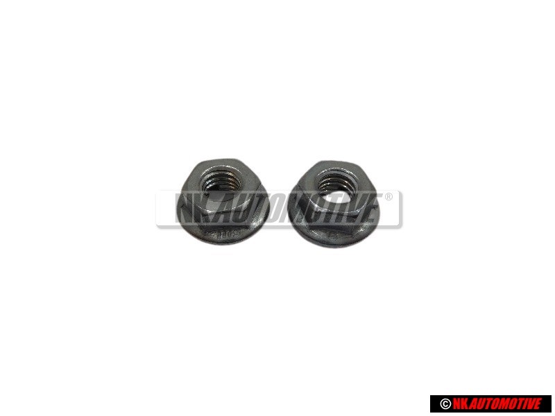 2x VW Originale Dado flangiato esagonale - N 90215805